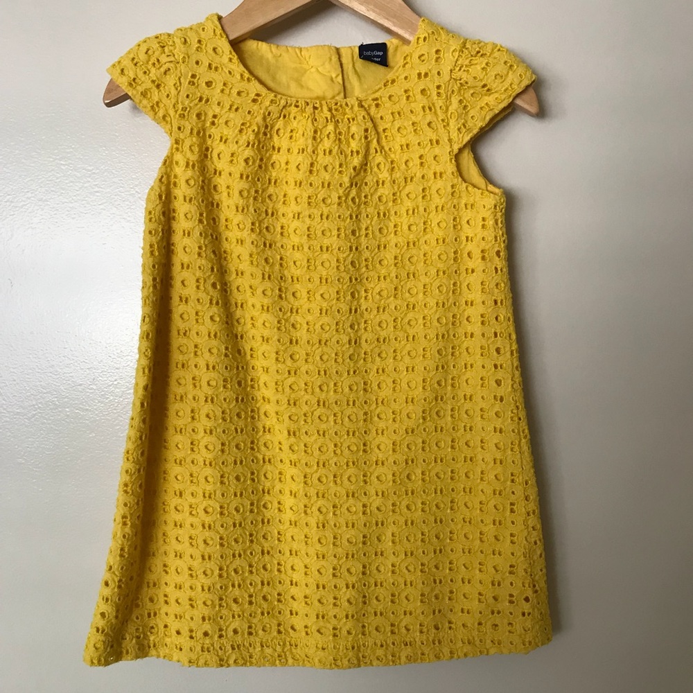 HTF Gap Yellow Dress 3